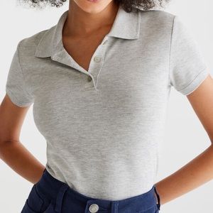 Aeropostale Uniform Pique Polo